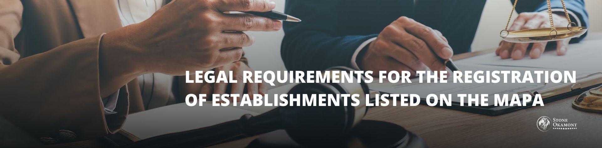 Legal Requirements For The Registration Of Establishments Listed On The MAPA
